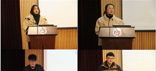 公司举行“朋辈引航”我的青春故事报告会