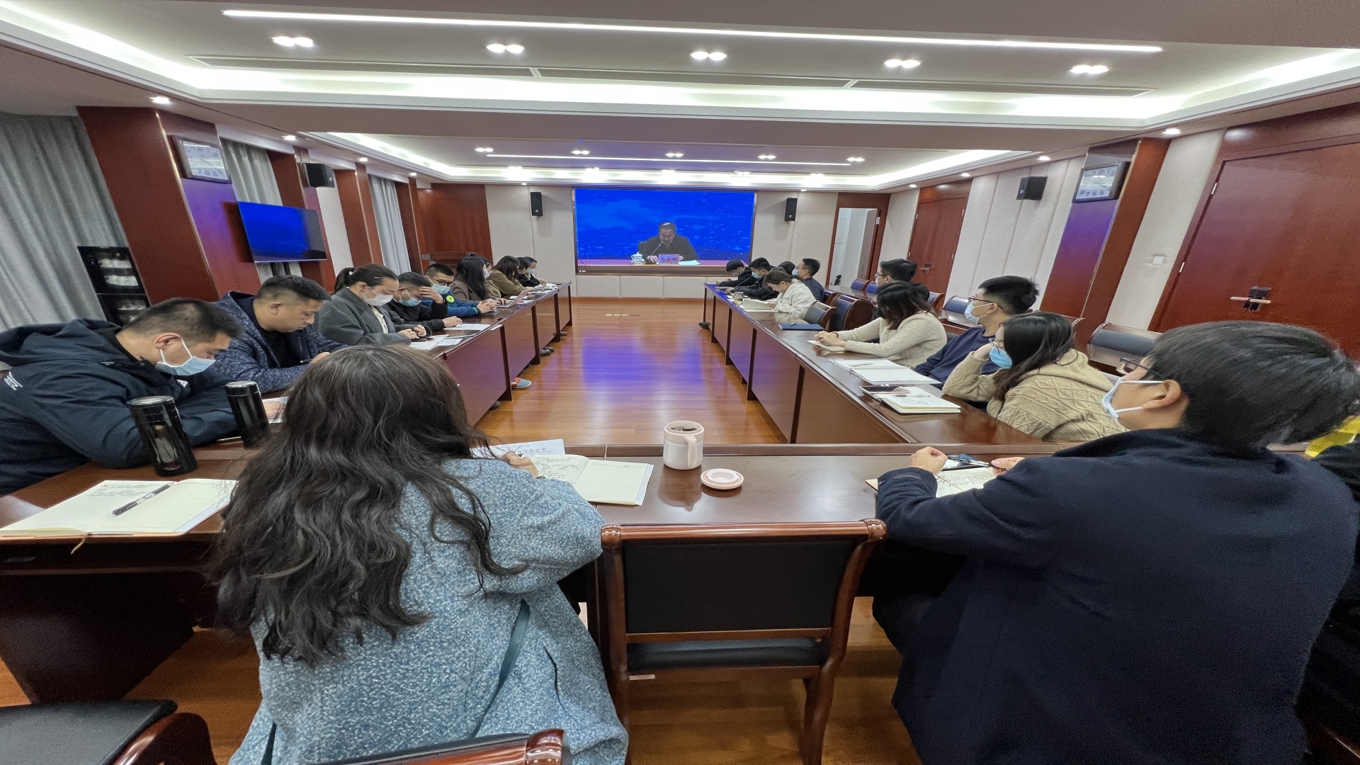 公司参加2023届全国普通高校毕业生就业创业工作网络视频会议